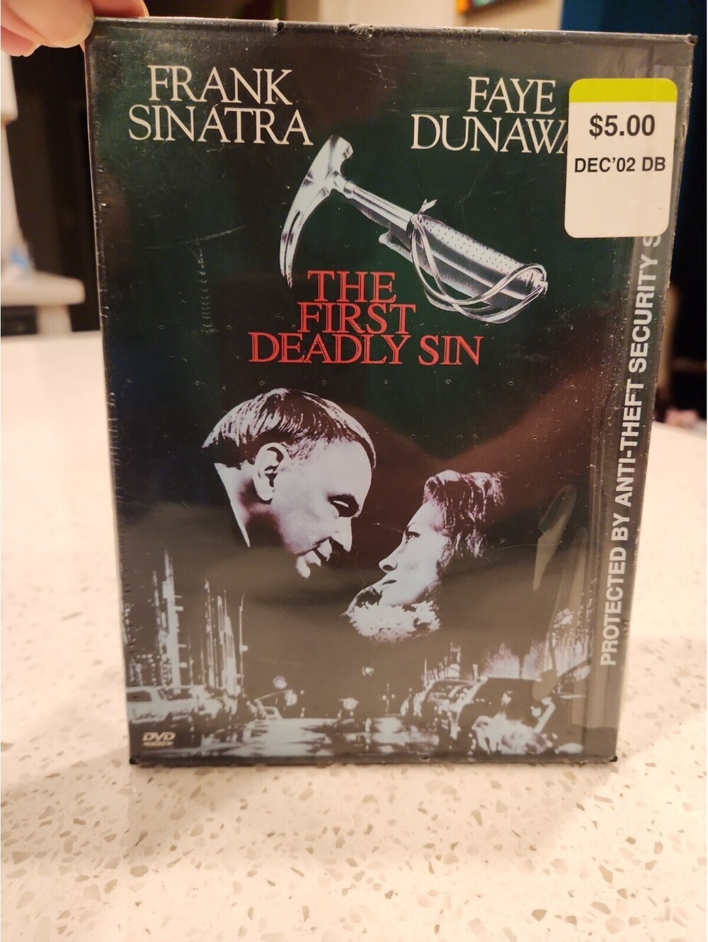 First Deadly Sin DVD, 1980 SnapCase NEW, SEALED, Frank Sinatra, Faye Dunaway
